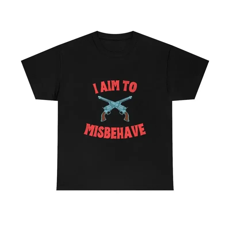 I Aim to Misbehave Firefly Serenity Cotton T Shirt