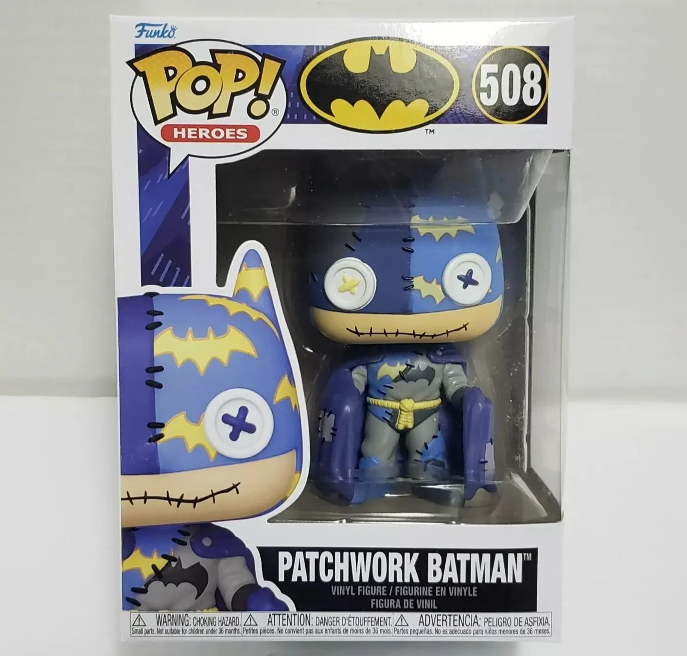 Patchwork Batman #508 DC Comics Batman Figures Funko Pop Vinyl Figure Limited Edition Collect Decoration Cute Model Toy Gift - Image 3