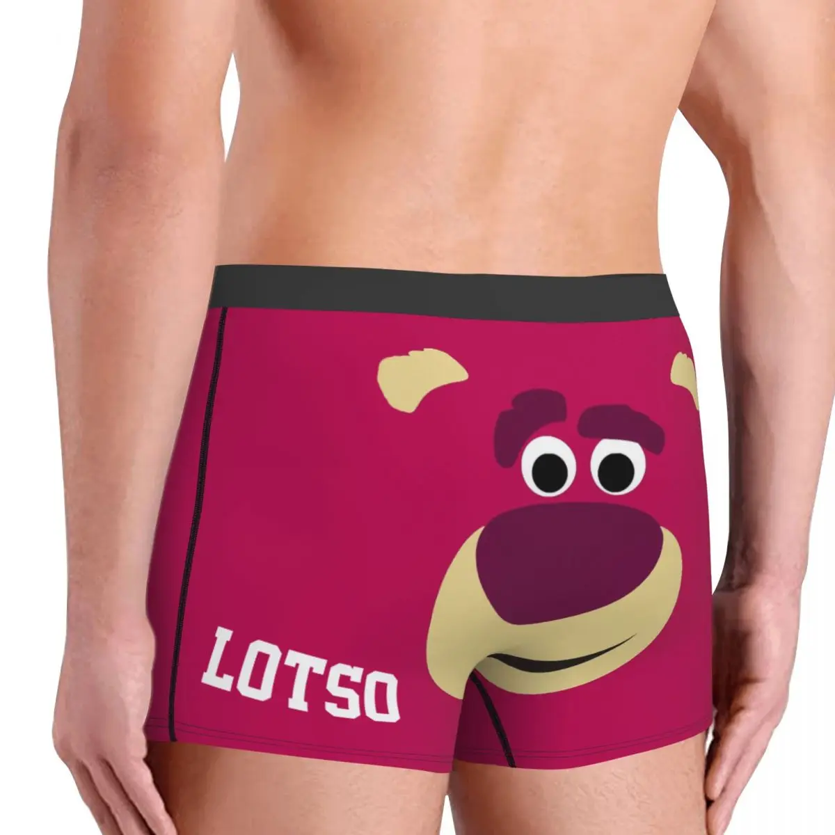 Disney Toy Story Lotso Lotso Underpants Homme Panties Male Underwear Sexy Shorts Boxer Briefs