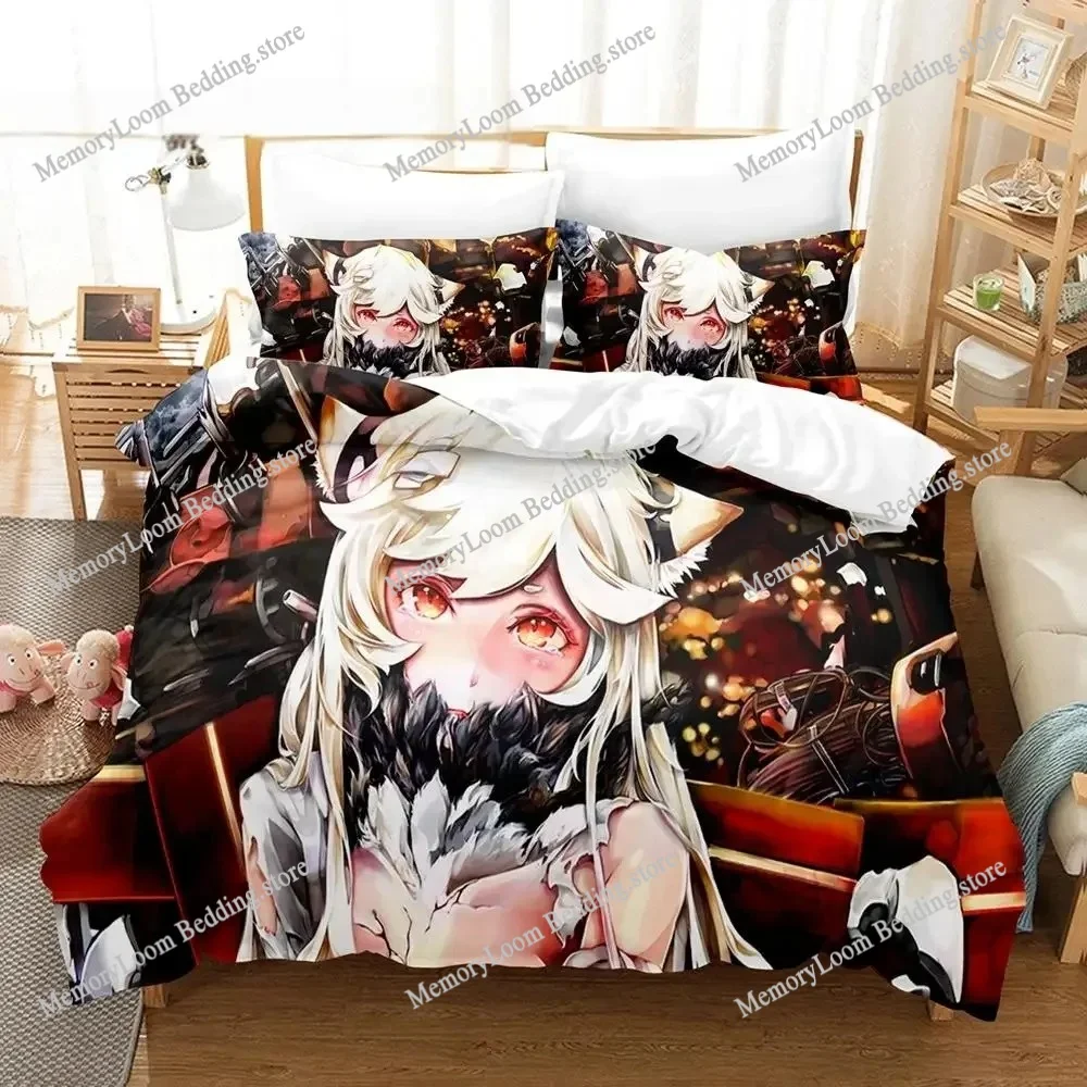

Anime Kantai Collection Bedding Set Single Twin Full Queen King Size Bed Set Adult Kid Bedroom Duvet cover bed sheet set