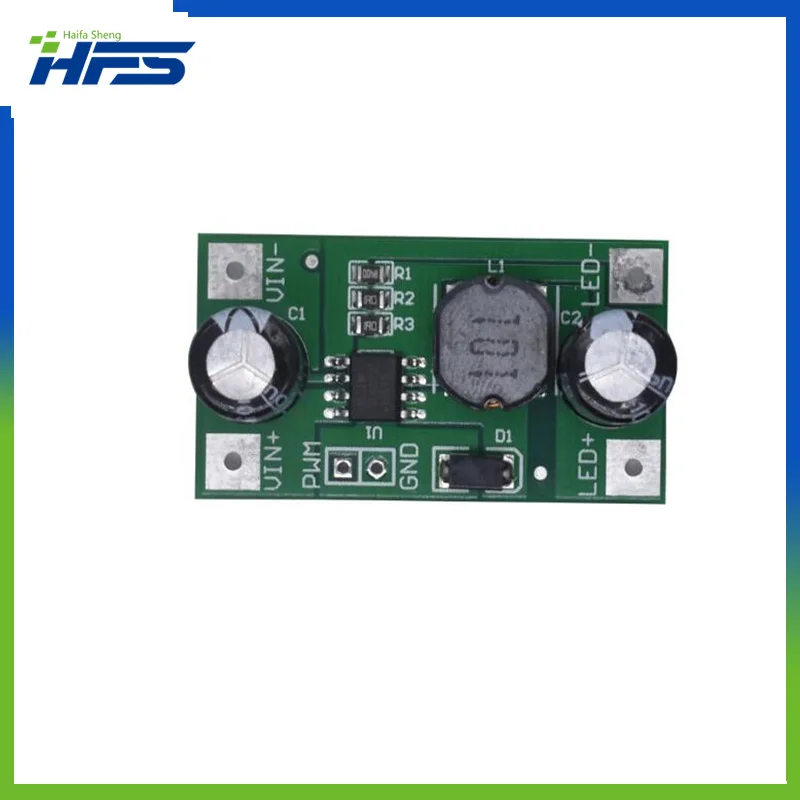 Corrente constante LED Strip Light, Módulo Driver, DC-DC 7-30V a 1.2-28V, 700mA, PWM Dimming DC para DC Step-Down, 1W, 3W