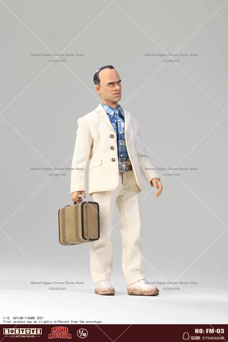 In Stock BOBTOYS FM-03 1/12 Scale Collectible Movie Museum The Good Man Mr. Gan Full Set 6lnch Action Figure Doll Toys