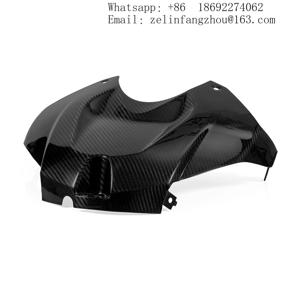 

For BMW S1000R 2014-2018 S1000RR 2015-2018 Carbon Fiber Front Tank Cover Replacement Motorcycle Fuel Tank Fairing Parts