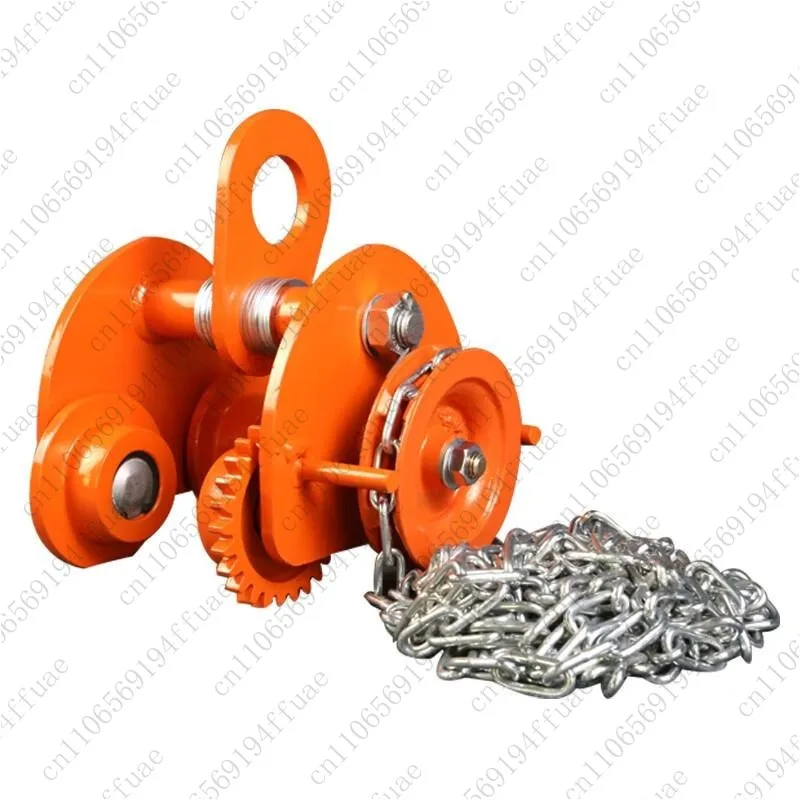 1-ton 2-ton Hand-pull/hand-push Trolley Monorail Trolley Monorail Crane I-beam Trolley