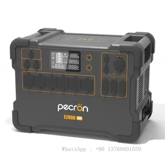 PECRON E2000LEP Ultimate Power Source, Off The Grid Lithium Ion Batteries, Power Generators,Inverter