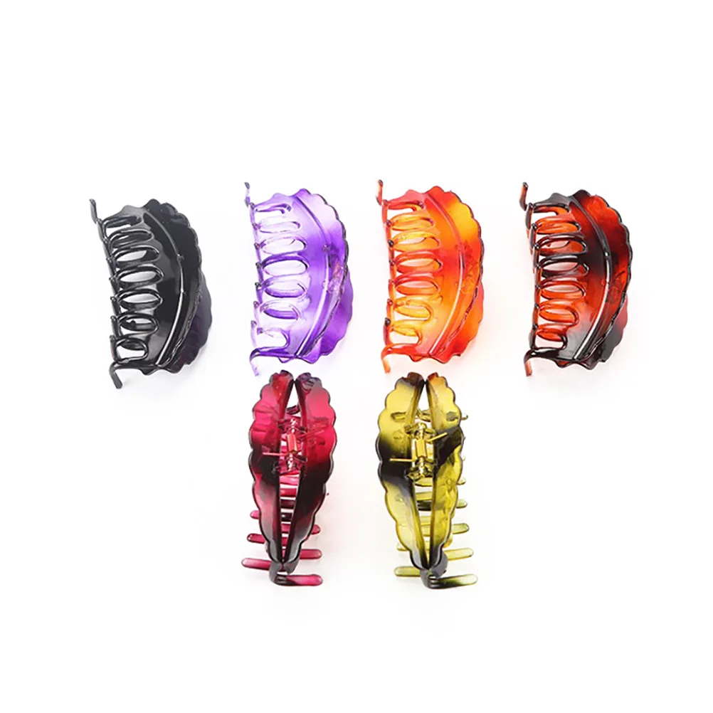 

6Pcs Extra Large Size Claw Clip Fashion Simple Hair Claws Retro Resin Hair Grab resin hair claw hair clip