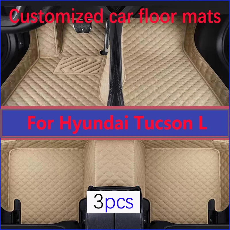 

Car Floor Mats For Hyundai Tucson L 2023 2022 2021 Auto Interiors Accessories Foot Rugs Products Automobiles Covers Custom Parts