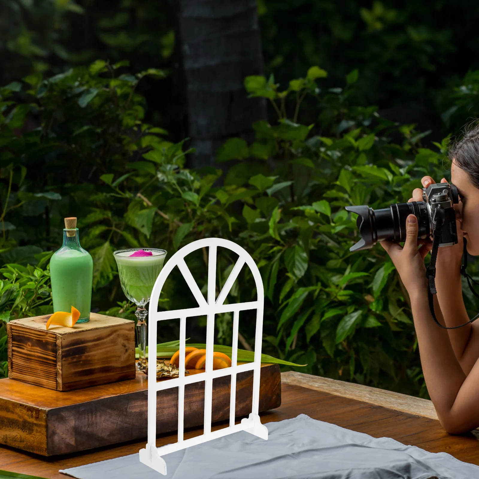 

Wooden Photography Shadow Board Natural Light Window Shadow Product Photography Background Food Jewelry Cosmetics Photo Props