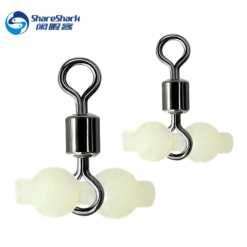 Conector luminoso 3 vías con barril giratorio y cuentas brillantes - imagen 3