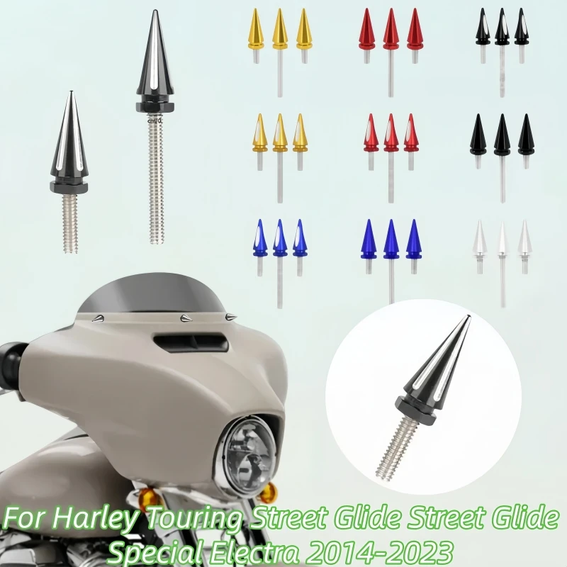

Motorcycle Windshield Trim Screw Windscreen Boltfor For Harley Touring Street Glide Street Glide Special Electra 2014-2022 2023