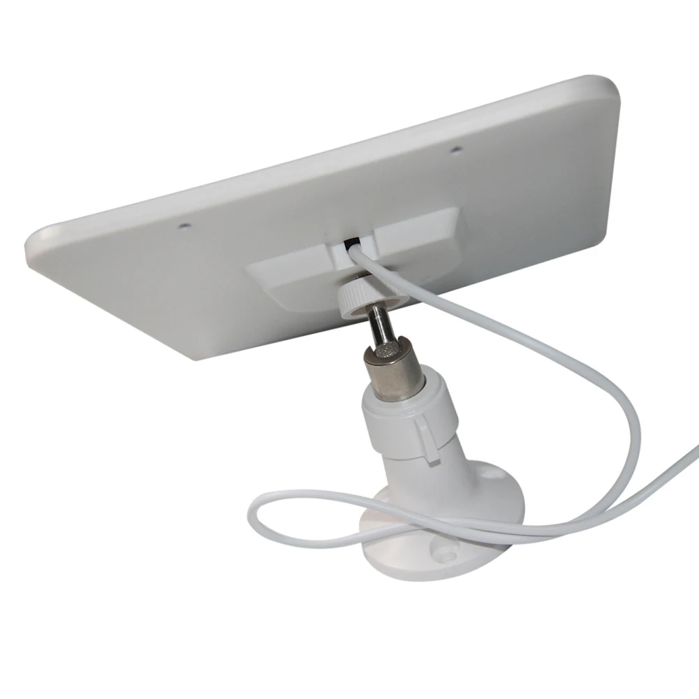 6W Monocrystalline Solar Panel for Ring for video Doorbell and For Security Cameras DC5521 DC3.5 Interface 5V Output