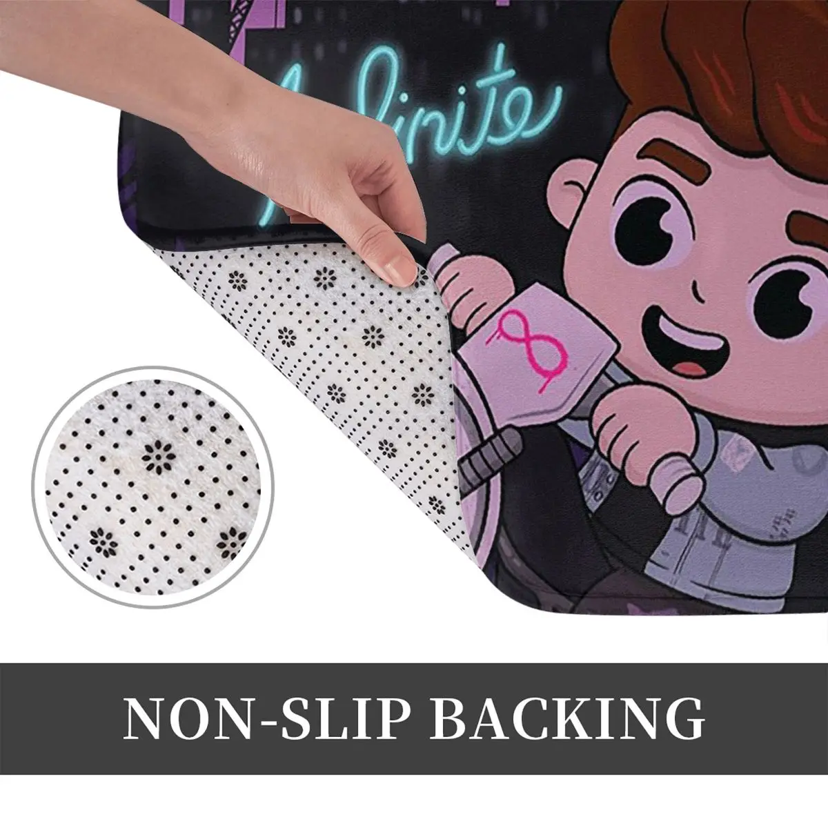 

Caylus Нескользящий коврик для двери, напольный коврик, моющийся ковер для кухни, входа, дома, ванной комнаты, гостиной, коврики для ног