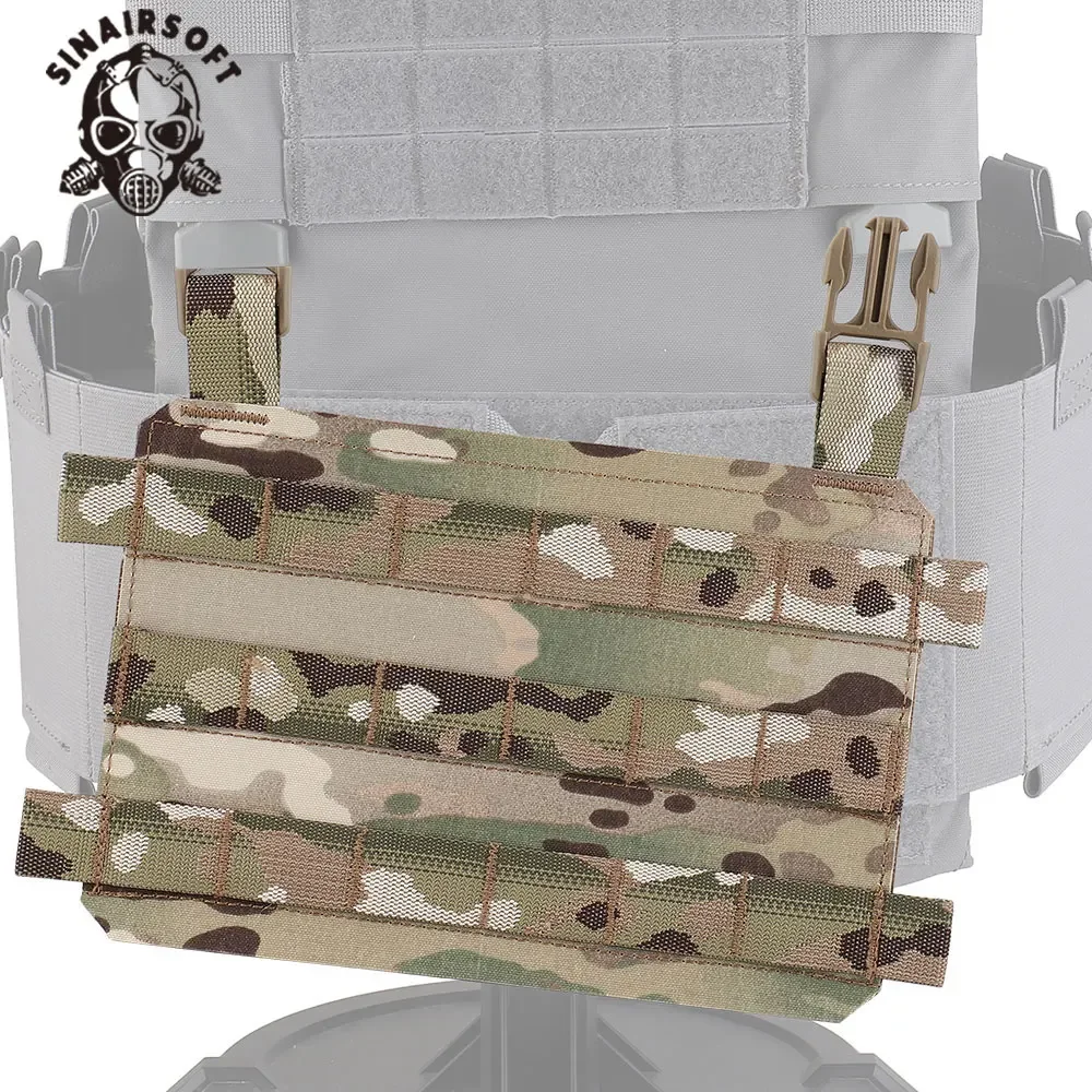 SINAIRSOFT Tactical MOLLE Placard Front Flap Lightweight Modular Chassis Hunting Vest Thorax Plate Carrier Airsoft Chest Rig