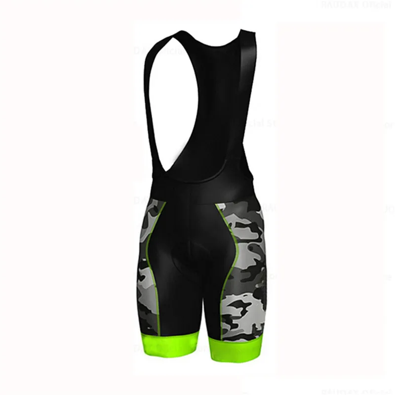 Camouflage Cycling Bibs Shorts Mountain Bike Breathable Men\'s 19D Gel Padded Bike Tights Triathlon Man Pro Bicycle Shorts Under