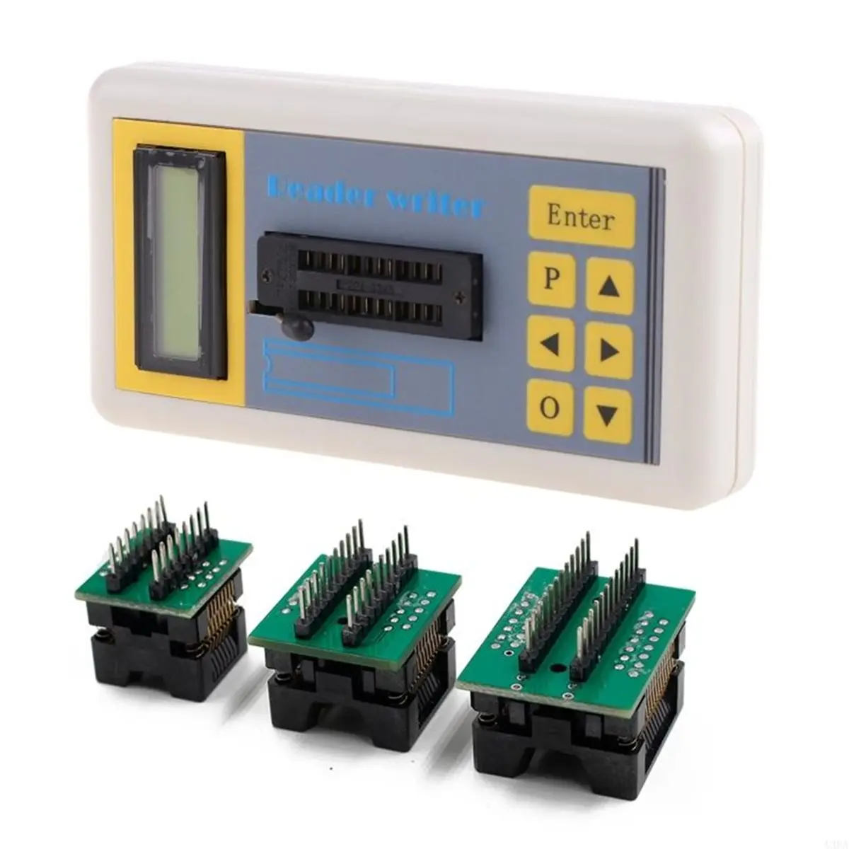 Promotional-Transistor Tester MOS Capacitor Tester Diode Resistor Inductor Checker Detector with 16PIN 20PIN 24PIN Burn-in Holde