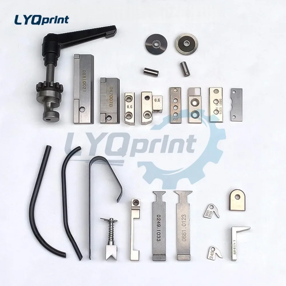 Martini 75 45 Head Accessories Presser Foot Threading Tube Alloy Blade Shaft Wire Cutting Disc Back Plate Middle Knife