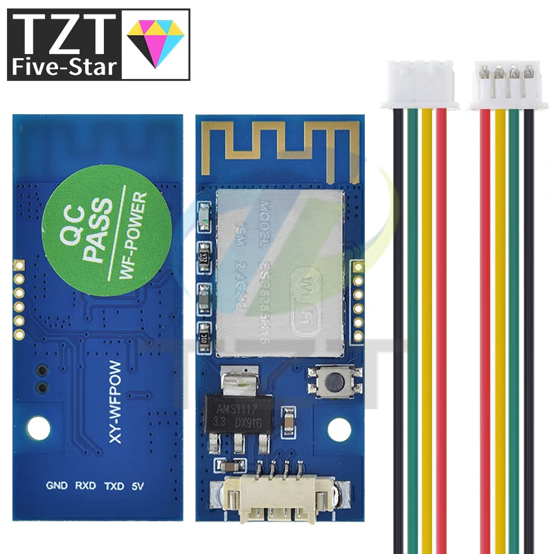 TZT ESP8285H16 WIFI Module Mobile Phone APP Smart Home Remote Controller By Power System To Controls Power Module For DC-DC