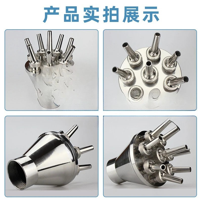 Stainless steel forest bullet rain straight on the nozzle, hydrotherapy pool outlet nozzle