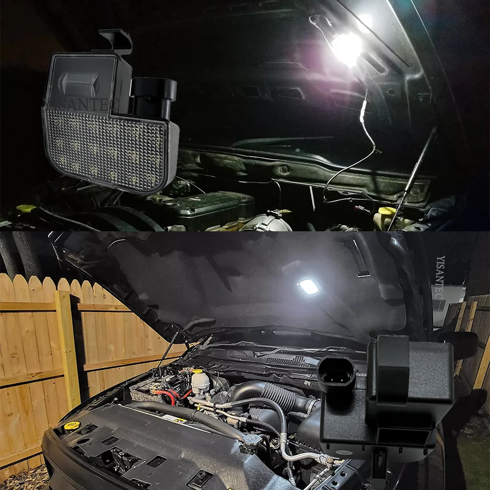 1Pcs 2003-2014 For GMC Savana Chevrolet Express Silverado 1500 2500 3500 LED Compartment Utility Lamps Under Hood Lights Canbus