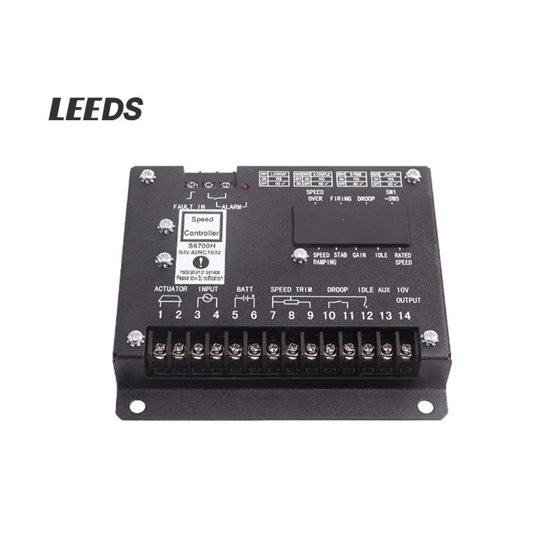 

S6700H Generator Engine Speed Controller Actuator Governor Brushless DC Motor Control Module Circuit Panel Genset Parts