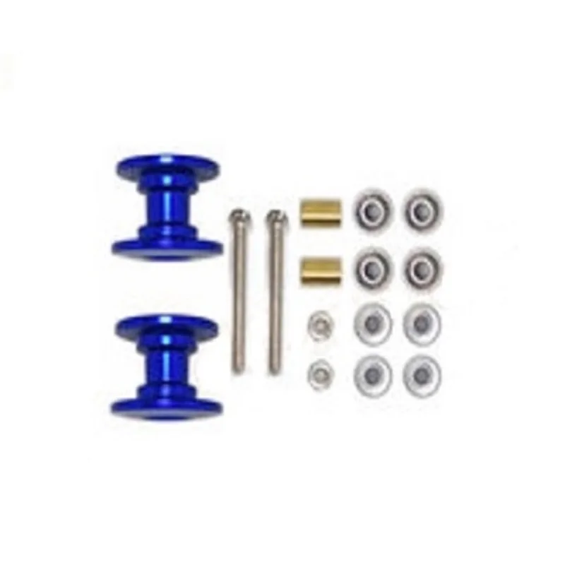 2 sztuki 95423 Leichte Doppel aluminiowy roller 13-12mm Ersatzteile Für Tamiya Mini 4WD Auto Modell