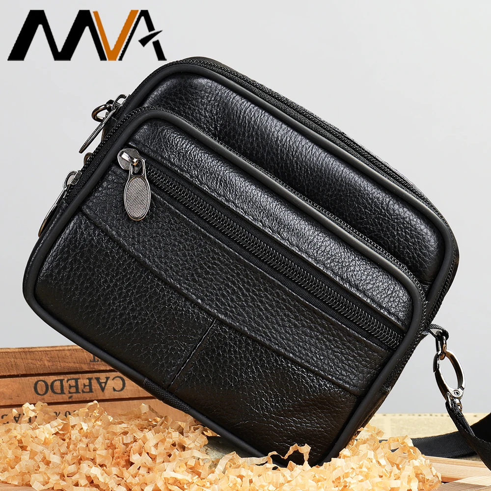 MVA Bag Messenger Bolsas Bolso Hombre Crossbody For Men Bandolera Para Borsa Uomo Tracolla Pelle Bags Sac Bandouliere Homme New