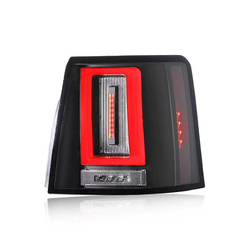 سيارة Led أضواء خلفية لاند روفر رينج روفر سبورت 2005-2013 نمط جديد كامل LED ديناميكية بدوره مصباح إشارة الذيل مجموعة مصابيح #4