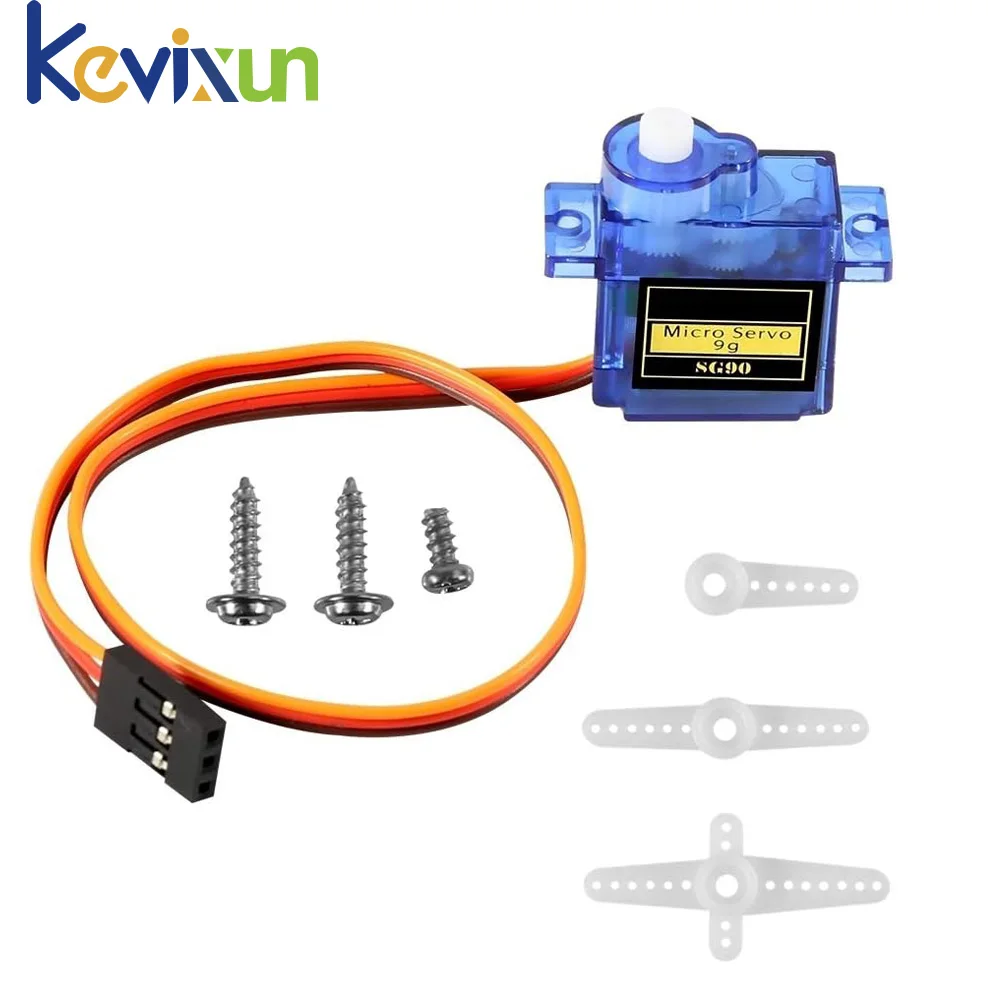 1-10 шт. Arduino аналоговый микро сервомотор SG90 9G для RC сервомотор автомобиль игрушечный самолет вертолет модели самолетов 180 360