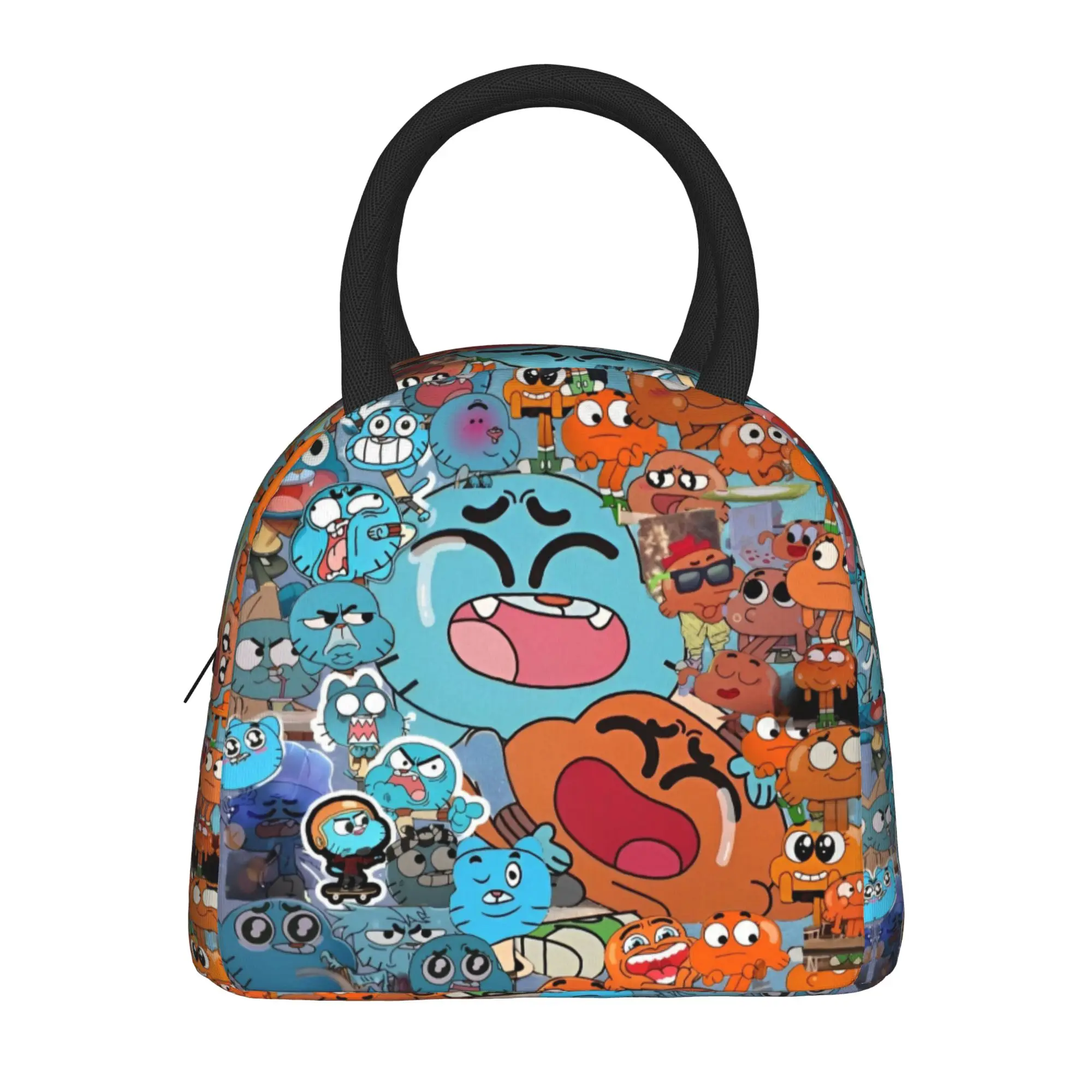Insulated Lunch Bag The Amazing World of Gumballs Merch  Lunch Food Box Multifunction Cooler Thermal Bento Box For Outdoor