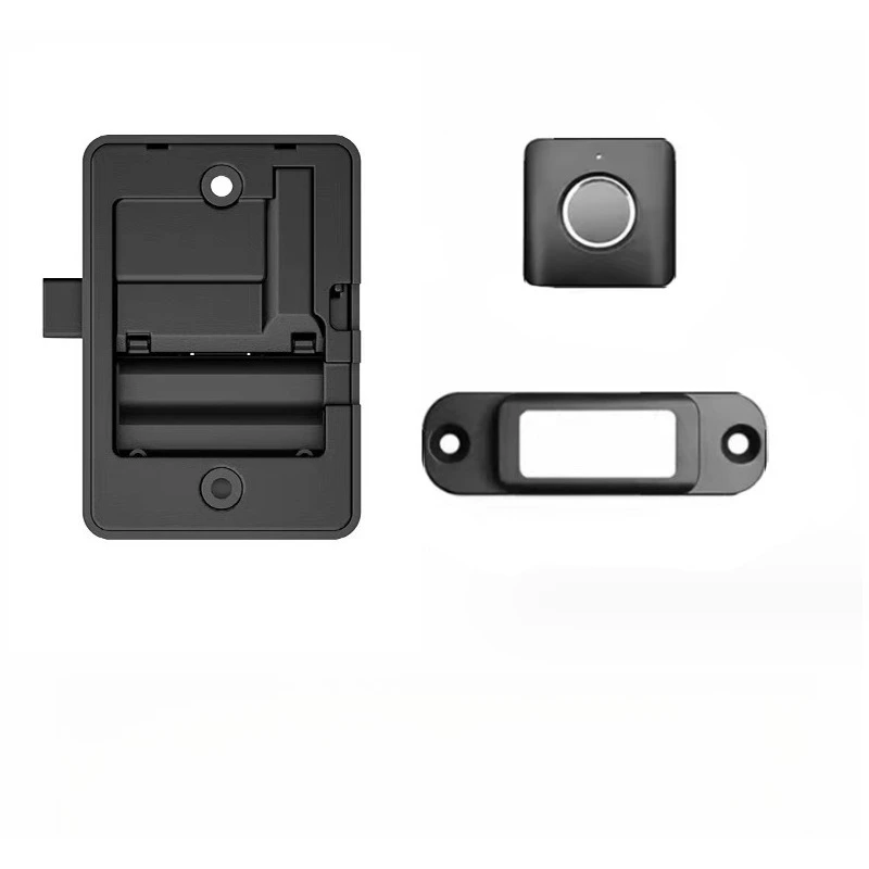 

Smart fingerprint drawer password lock, furniture office single and double open cabinet door lock Type C interface
