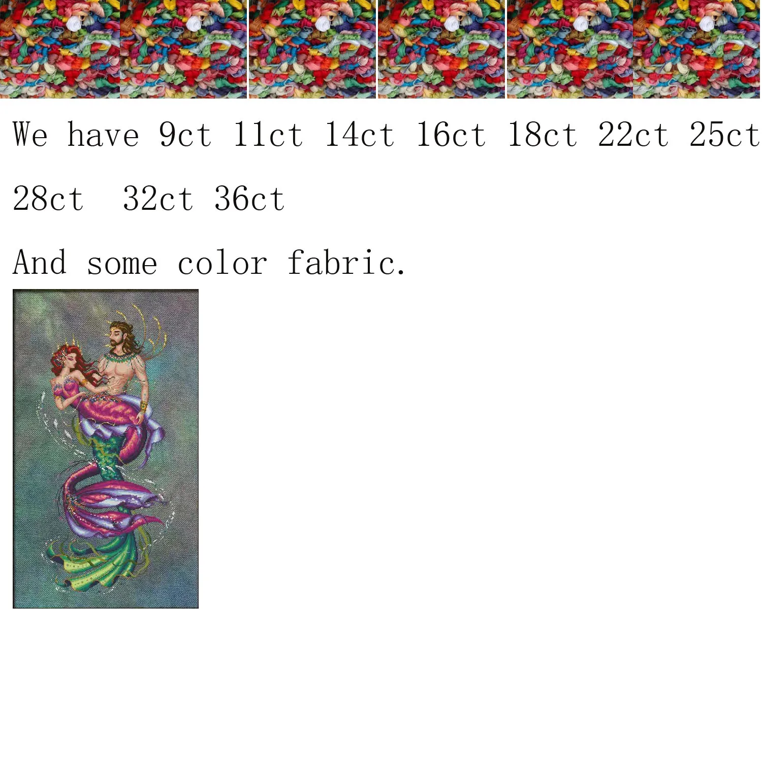 

BF Pontus и Salasa 40-73 Набор для вышивки крестом 14CT Хлопковый набор для вышивки крестом Нить 14CT