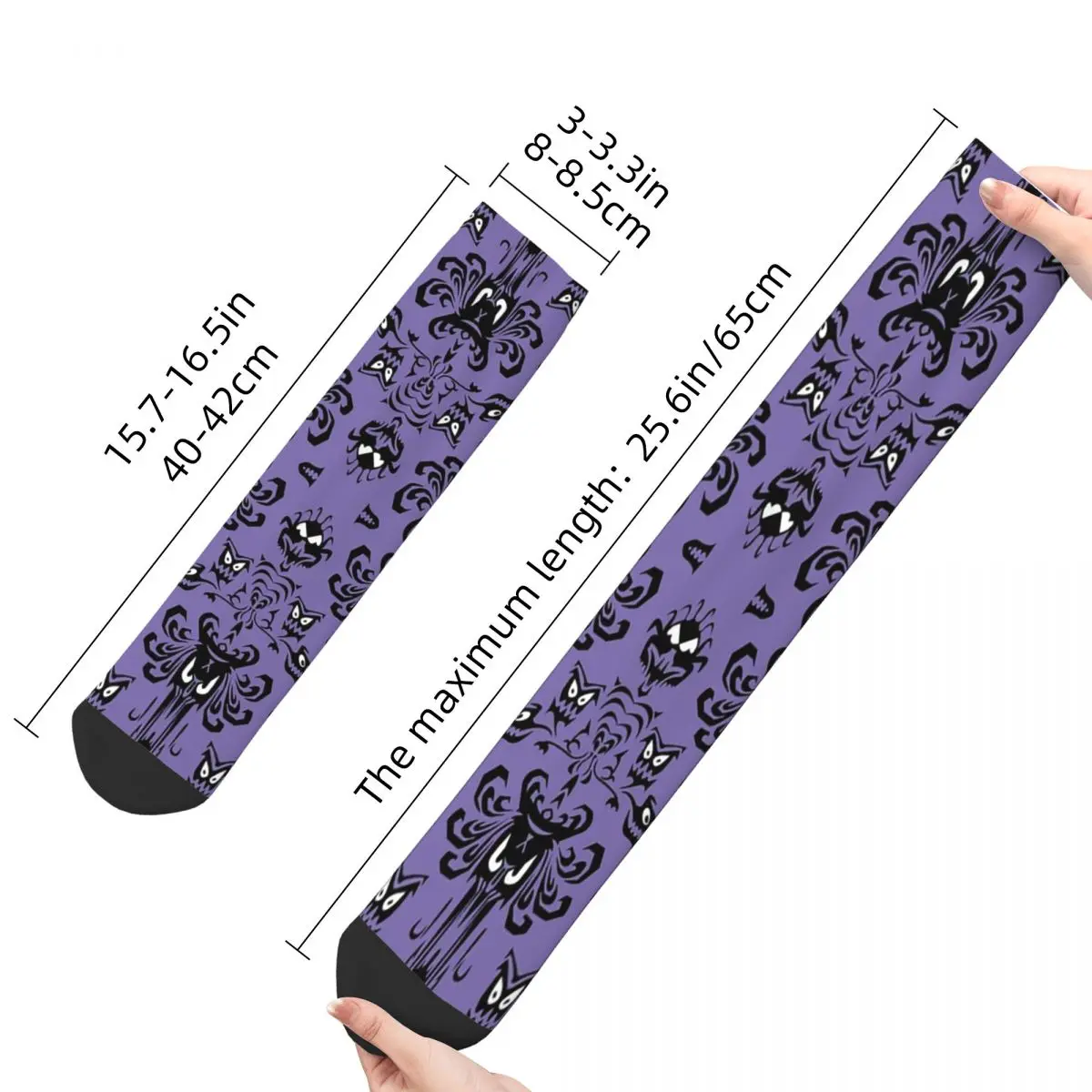 Happy – chaussettes pour hommes et femmes, chaussettes de Skateboard, décontractées, Grimace, hantées, pour Halloween, printemps, été, automne et hiver