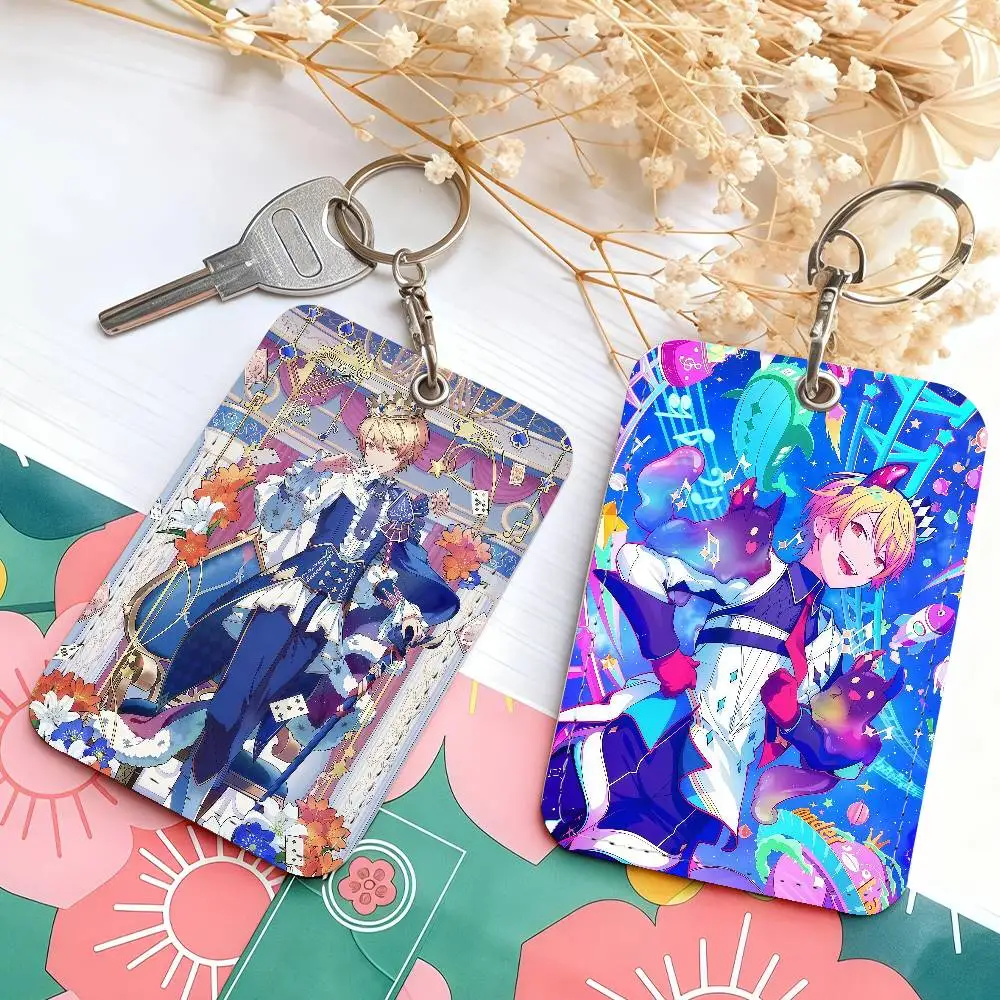 

Musican T-Tenma Tsukasa Card Holder Suitable For Bank Access Library Parking Bus Subway And Keychain