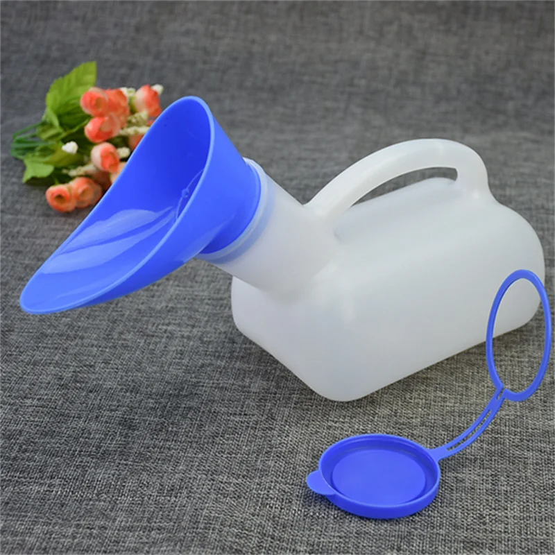 1000ML Portable Plastic Mobile Urinal Toilet Aid Bottle Outdoor Camping Car Urine Bottle For Women Men Journey Travel Kit