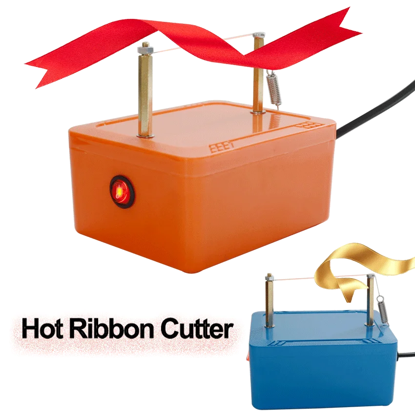 Thermal Cutter Braided Belt Cutter Hot Webbing Cutting Machine Manual Heating Wire Cutting Tool Sealer Machine Hot Ribbon Cutter