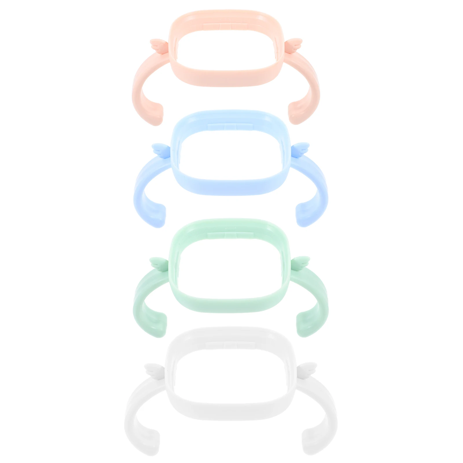 

4 Pcs Handle Bottle Gripper for Baby Handles Feeder Replace Bottles Holder Milk Toddler