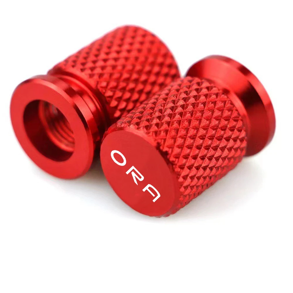 4PCS Car Wheel Tire Valve Caps Tyre Rim Stem Covers Car Dustproof Tire Cap for Great Wall Ora Good Cat GT Ballet Cat Accessories