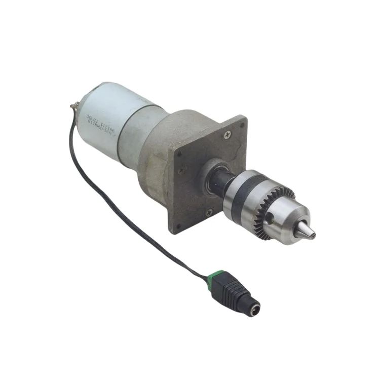 Speed reduction motor speed control 60 revolutions per minute with 10mm chuck low speed high torque can pull 30 pounds of force