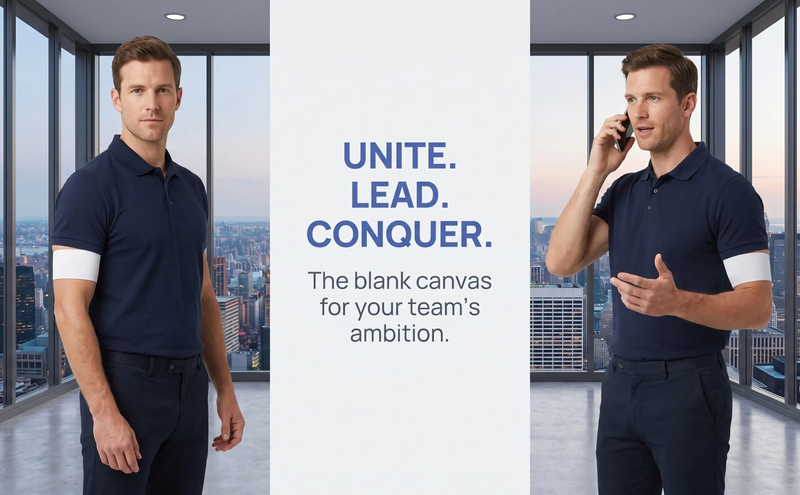 Team Sports - 4 fasce da braccio regolabili per