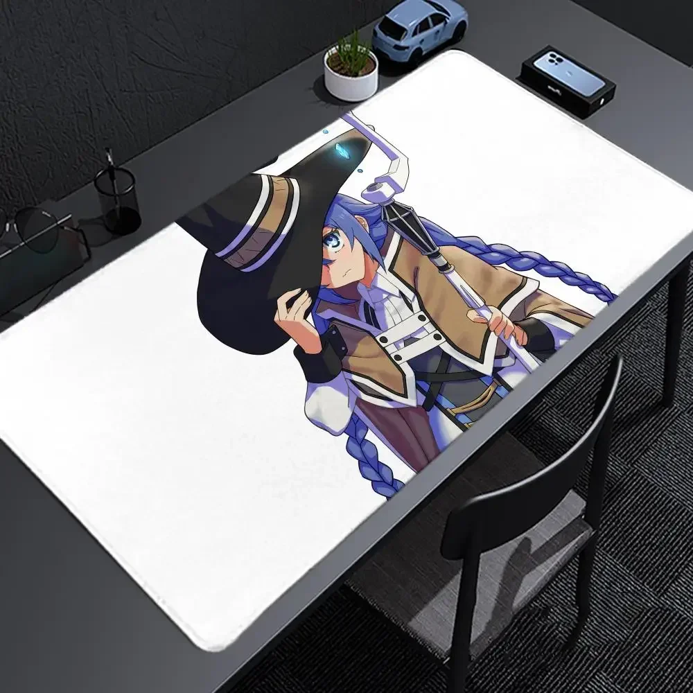 Roxy Migurdia Mushoku Tensei Mousepad Large Gaming Mouse Pad LockEdge Thickened Computer Keyboard Table Desk Mat