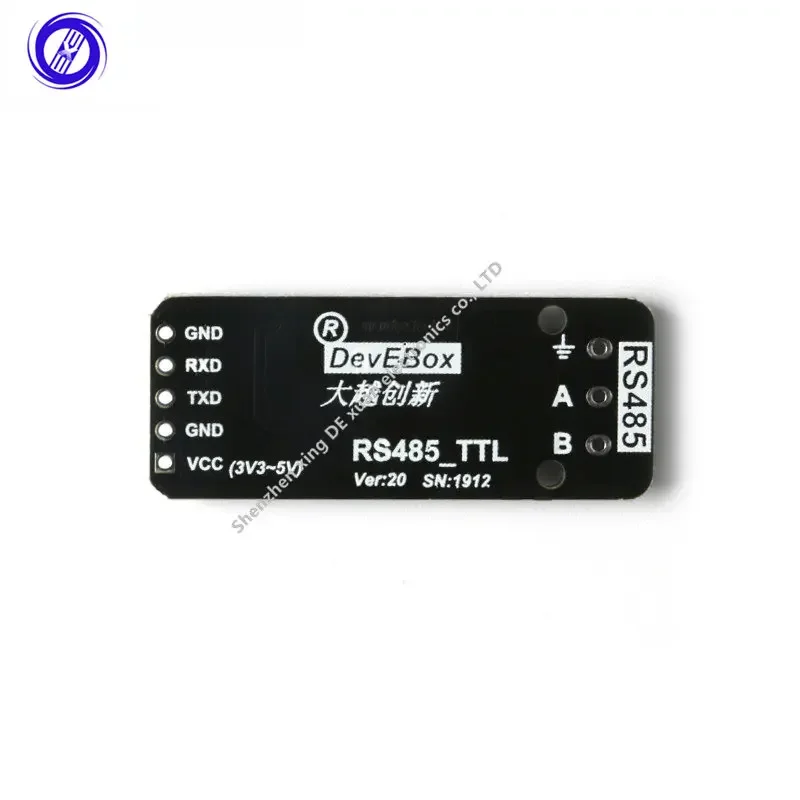1 Stück RS485 zu TTL Konverter Board Modul RS485 Level zu TTL Level Serielle LED-Anzeige Automatisches Senden und Empfangen