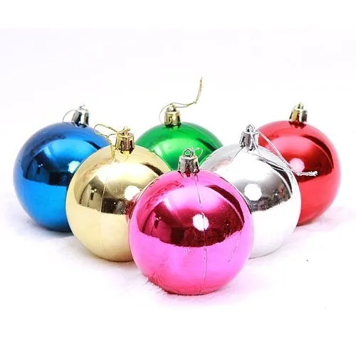 Artte Christmas Tree Ornament Cici Ball 5 Cm Mixed (6 Piece)