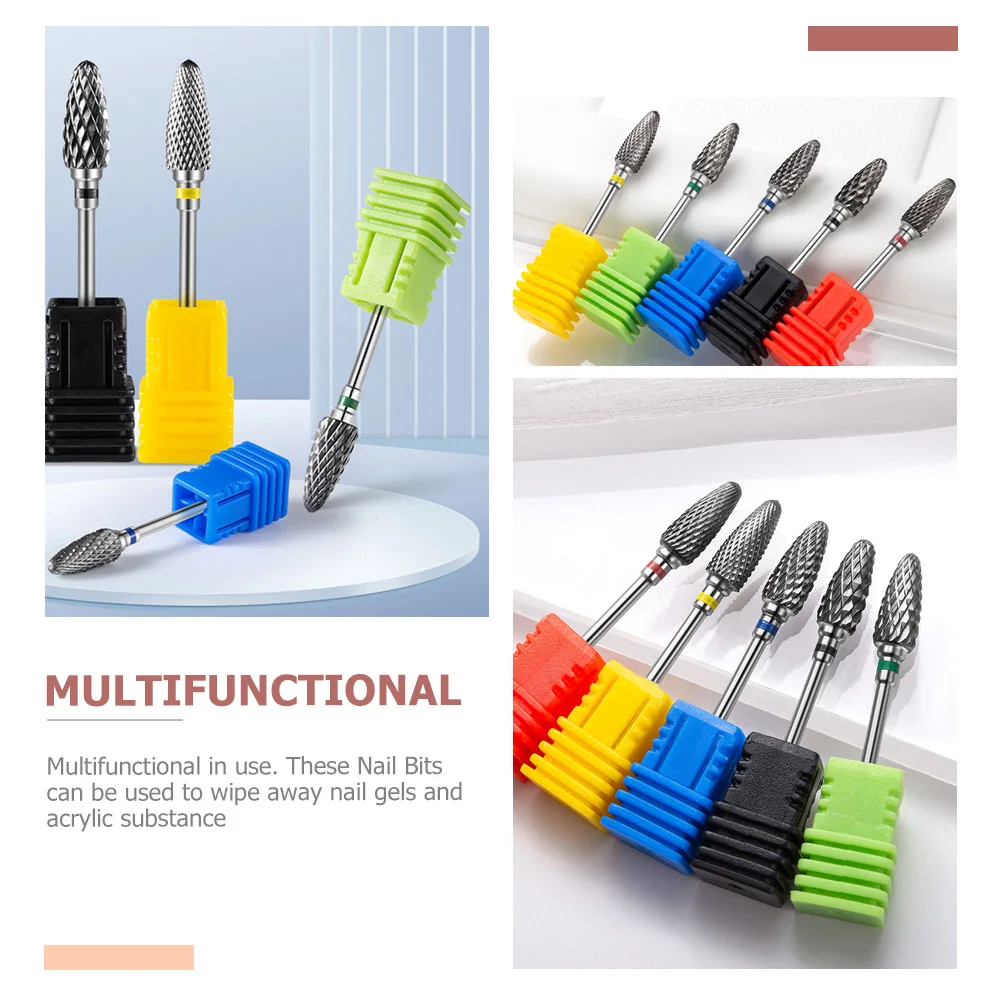 Grinding Head Nail Drill Bit Manicure Salon Supplies Electric Peeling Tool Sanding Heads Tungsten Steel Alloy