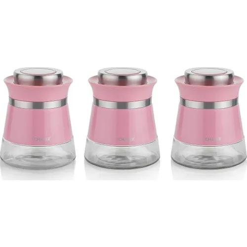 Schafer Kitchenhouse Spice Team 3 Piece-Pink