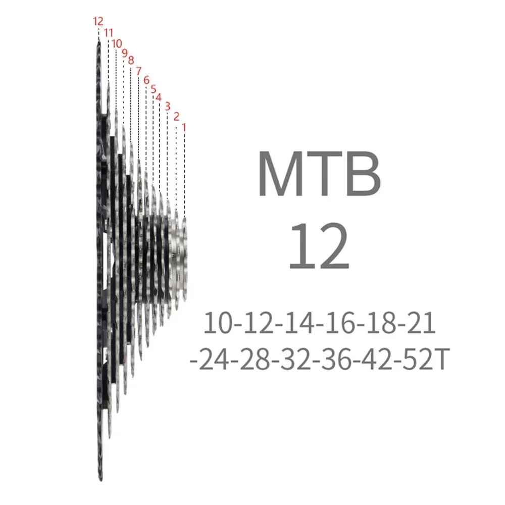 12v microspline cassette Ultralight 12 speed MTB bike sprocket for shimano slx 12v m7100 xt m8100 xtr m9100 MS Freewheel