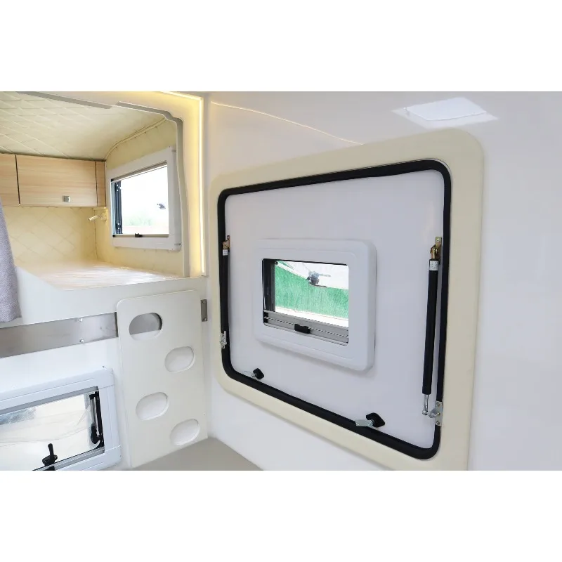 Customized 4X4 Off Road Slide In Pickup Truck Camper Aluminum Overland Outdoor Camping RV Travel Caravan