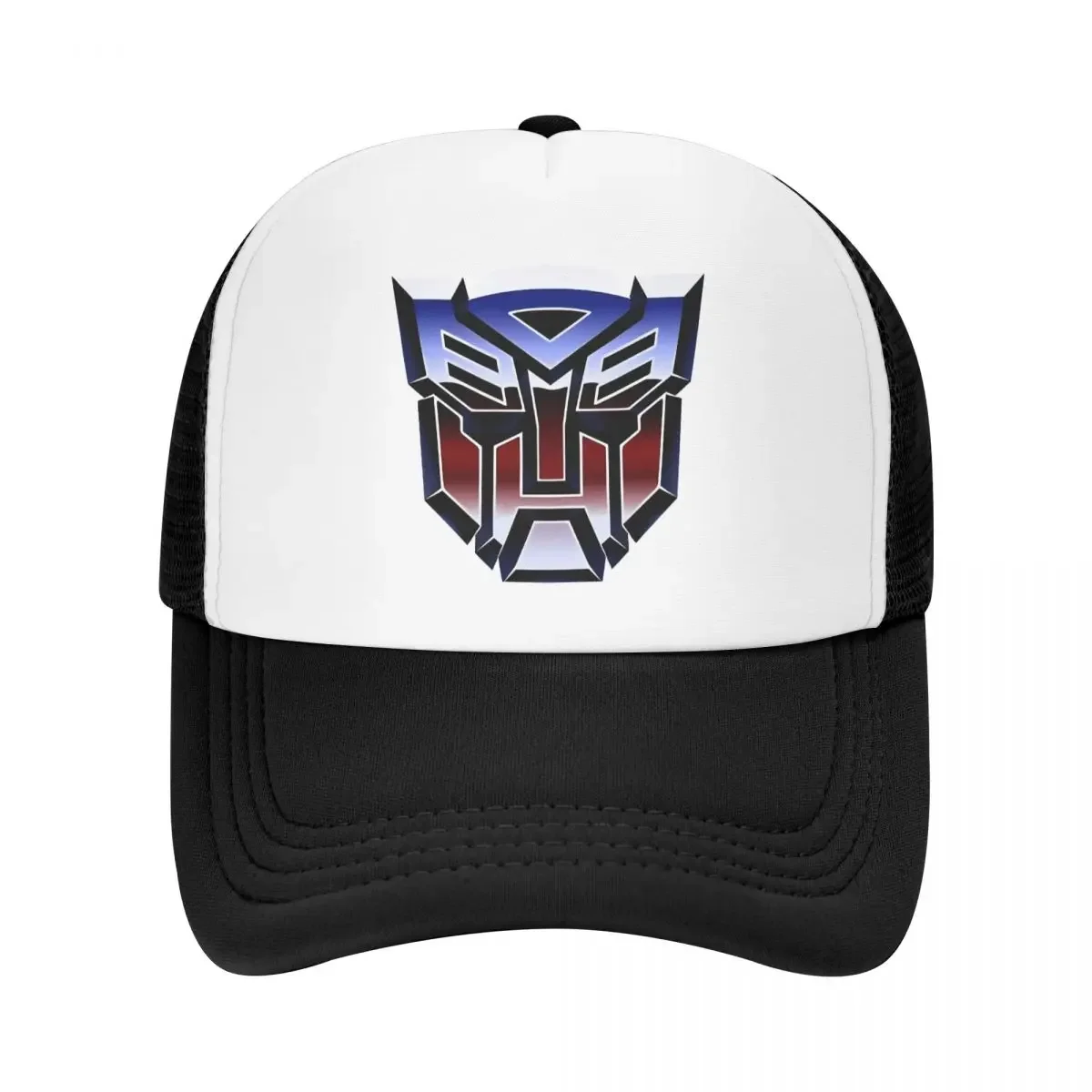 Кепка-тракер autobot Logo Optimus Prime, Спортивная Кепка Для Взрослых, кепки от солнца, кепки от солнца, регулируемые бейсболки из полиэстера и сетки на лето