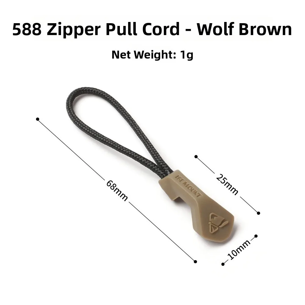 5pcs Universal Zipper Rope Anti-slip Tail Rope Multicolors Multistyles Zipper Puller Color Drawstring