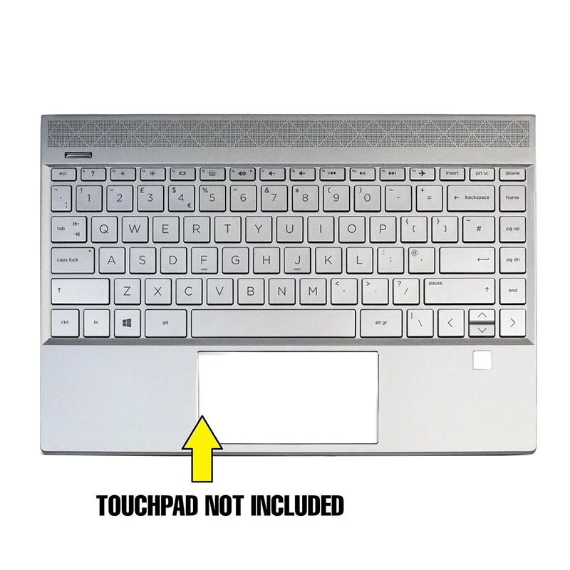 

Palmrest Housing Backlit Keyboard Silver For HP ENVY 13-AQ0003NA