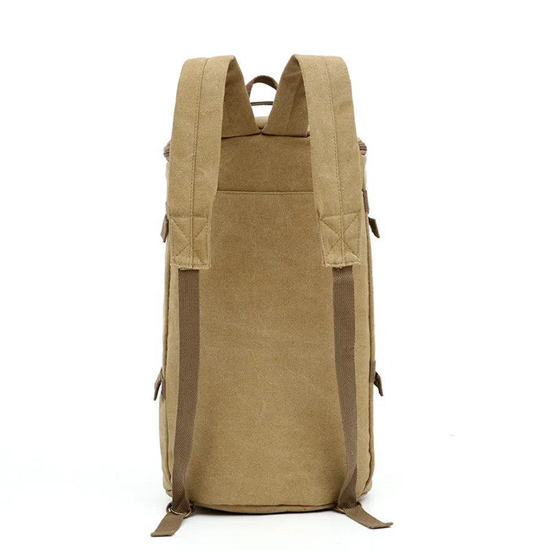 Unisex Huge Capacity Backpack Men Women Shoulder Crossbody Bag Male Travel Back Pack Bucket Bags Canvas Backpack Men